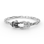 [Eternal Jewelry]FORCE LARGE HORSESHOE CLASP  METAL BRACELET - Image 12