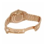 Rolex Day-Date Rose Gold President Green Roman Dial 228235 Replica - Image 4