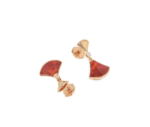 [Eternal Jewelry]DREAM Carnelian PINK GOLD EARRINGS - Image 2