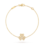 [Eternal Jewelry]FRIVOLE GOLD FLOWER DIAMOND BRACELET