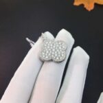 [Eternal Jewelry]CLOVER 25MM SILVER FULL DIAMOND BIG CLOVER NECKLACE - Image 2