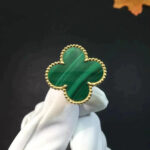 [Eternal Jewelry]CLOVER MALACHITE RING - Image 3