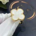 [Eternal Jewelry]CLOVER WHITE MOP RING - Image 2