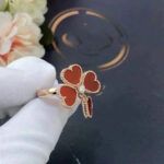 [Eternal Jewelry]SWEET CLOVER CARNELIAN RING - Image 4