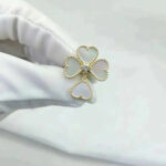 [Eternal Jewelry]SWEET CLOVER WHITE MOP RING - Image 4