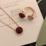 [Eternal Jewelry]PERLEE COULEURS DIAMOND ROSE GOLD BETWEEN THE FINGER RING - Image 6