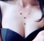 [Eternal Jewelry]LUCKY SPRING 4 MOTIFS ROSE GOLD NECKLACE - Image 8