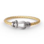 [Eternal Jewelry]FORCE LARGE HORSESHOE NO DIAMOND BRACELET SILVER - Image 2