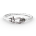[Eternal Jewelry]FORCE LARGE HORSESHOE NO DIAMOND BRACELET SILVER - Image 14