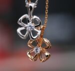 [Eternal Jewelry]FIOREVER NECKLACE DIAMOND CENTER - Image 3