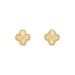 [Eternal Jewelry]CLOVER MEDIUM 1 MOTIFS LASER EARRINGS - Image 2